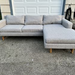 West Elm Sectional Couch! Delivery Available🚚