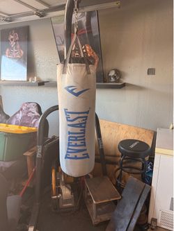 Punching bag with stand