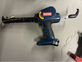 Electric Ryobi caulking gun