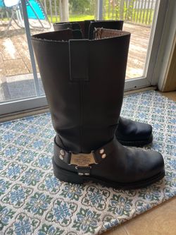Harley Davidson Motorcycle Boots Men’s Size 10
