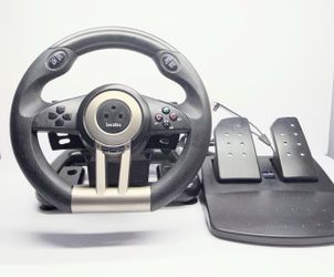 Serafim R1+ Racing Wheel Compatible w/ Xbox ONE, PS4, PS3, Switch, PC, iOS, Android