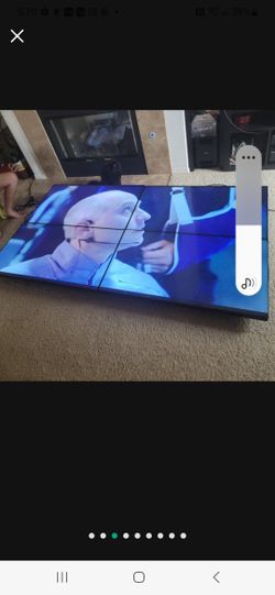 Samsund Wall Mount TV Set, Big Screen 