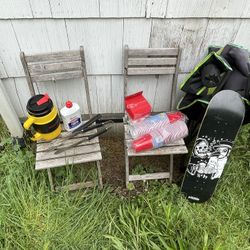 Free Chairs, Beer Pong, Grill Stuff, 