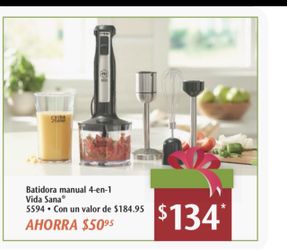 Batidora manual 4 en 1