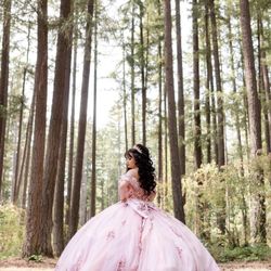 Quinceanera Dress Pink Birthday Teen 