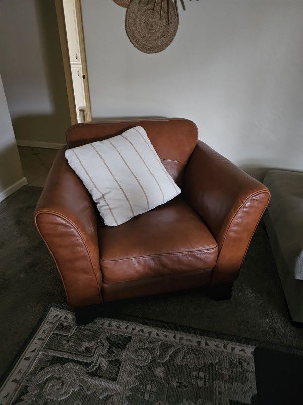 Leather Sofa Chair 