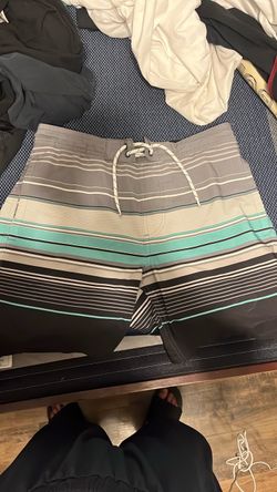 Men's Striped Board Shorts