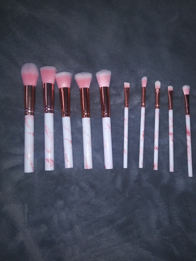 10pc marble brushes