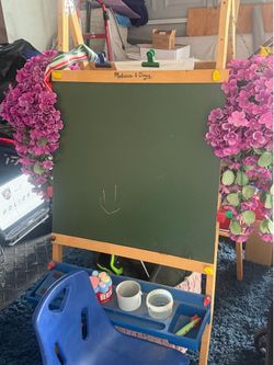 White board chalk board