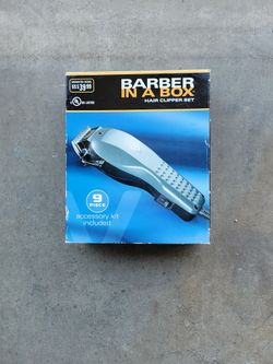 Hair Clipper/electric Barber In A Box Hair Clipper