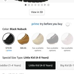 Timberland Kids Boots Size 12