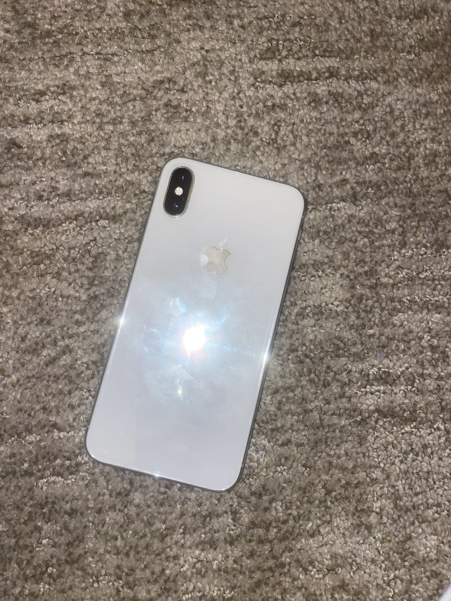 White iPhone X