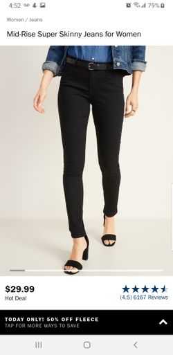 Old Navy super skinny jeans