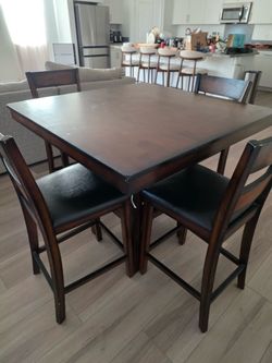 Bar Height Table