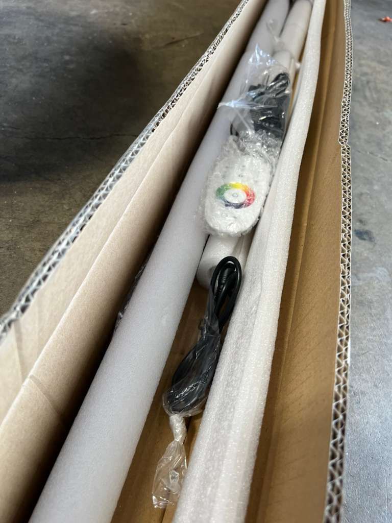 Corner Floor Lamp, Smart RGB LED Corner Lamp with App & Remote, Modern Floor Lamp with 16 Million Colors, Music Sync, Scene Modes, Color Changing Stan