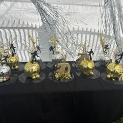 Disco 70’s Center Pieces 