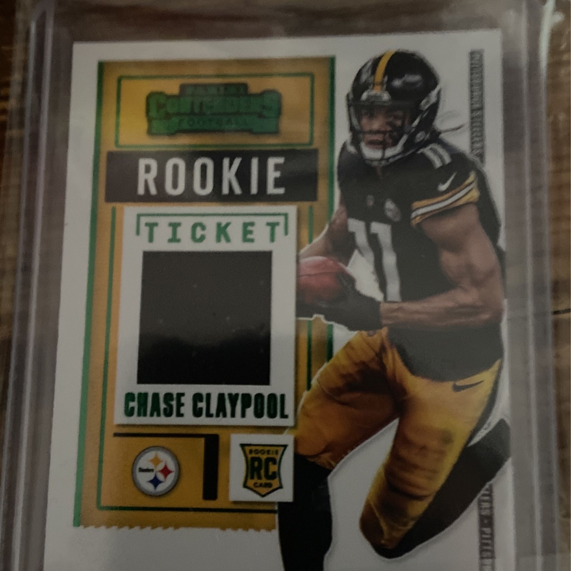  Chase Claypool Rookie Ticket Card 