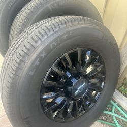 Chevy Silverado 2(contact info removed)  ATX4 OEM 18” Wheels And Tires X 4 