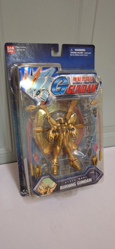 Hyper Mode Burning Gundam Mobile Fighter Gundam Action Figure New  Bandai