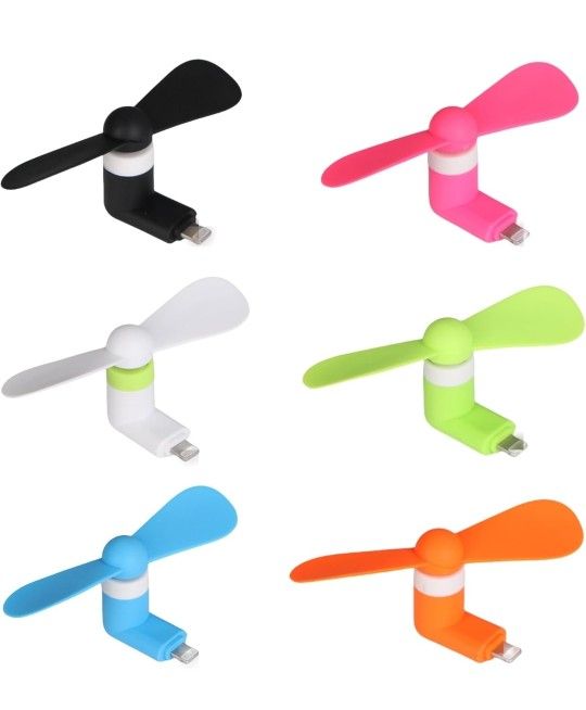 NEW! Mini Phone Fans for iPhones (Multiple Colors Available)