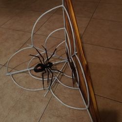 Wooden/metal Corner Shelf