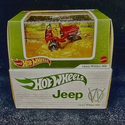 Hot Wheels RLC Willys Jeep W/working Suspension