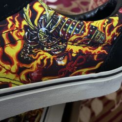 old skool Vans samurai rising