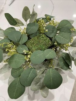 Wedding Decor Centerpieces Greenery Mini Wreath