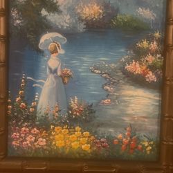 Brilliant ASMR Coping Lost Love Art Vintage Original Colorful Calm Senses