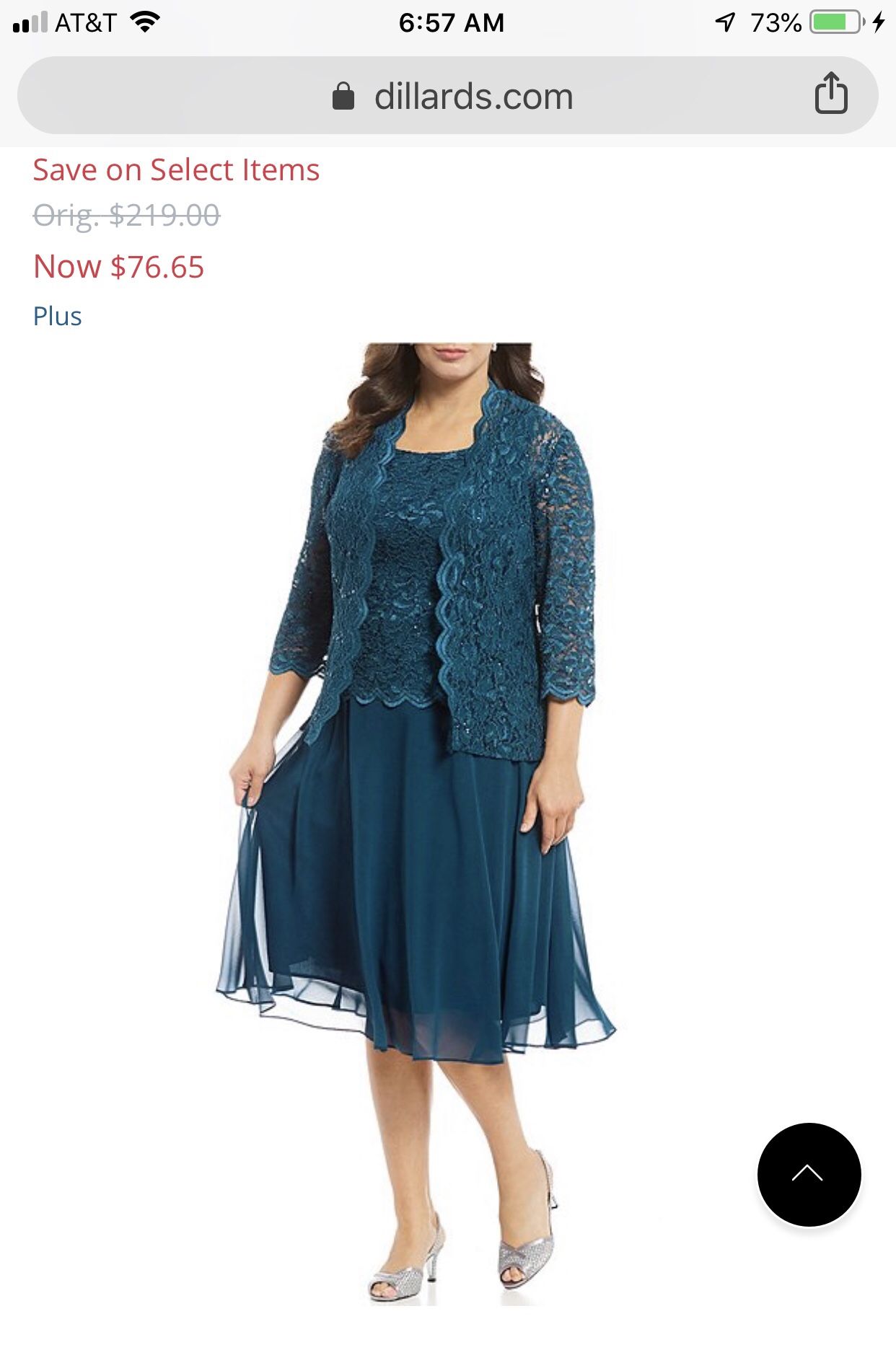 Alex Evenings Mother of the bride dress. Dillard’s