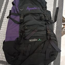 Vaude Asymmctric 50 Black Vintage Backpack 
