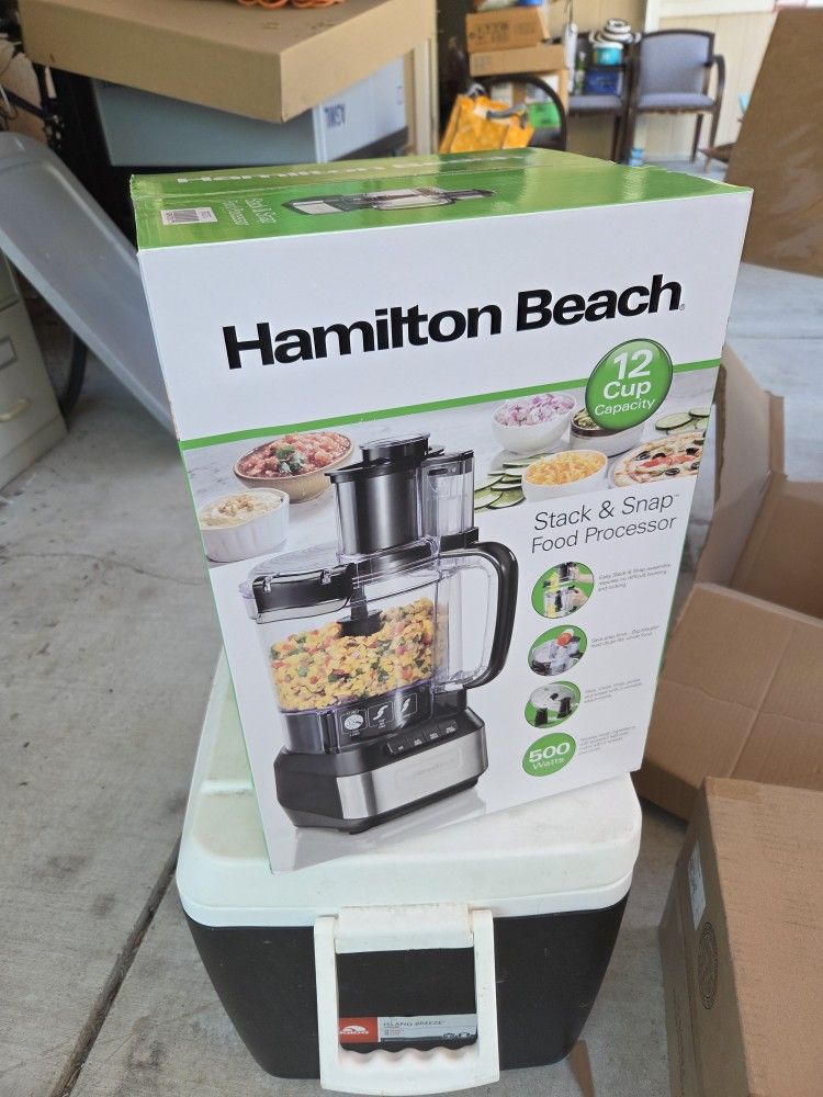 Hamilton Beach Stack & Snap Food Processor
