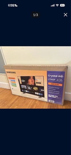 One Brand New Factory Sealed Samsung 43” Class U7900 Series UHD 4K Smart Tizen TV (2025) Price Firm