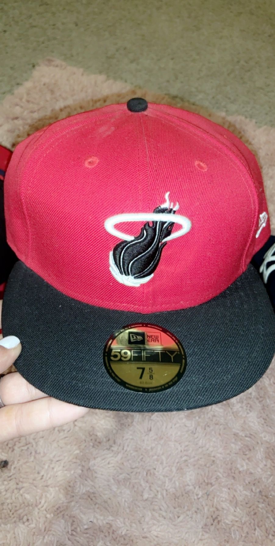 A couple snap back and a fitted great shape
