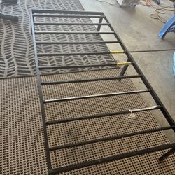 Twin size metal bed frame