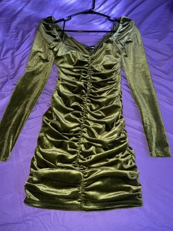 Green Woman’s Dress