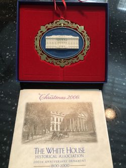 2000 White House Christmas Ornament