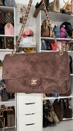 Brown Large shoulder bag