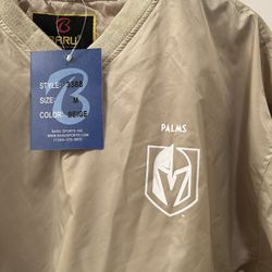 Vegas Golden Knights Palms Casino Windbreaker Pullover Men’s Size Medium Brand New 