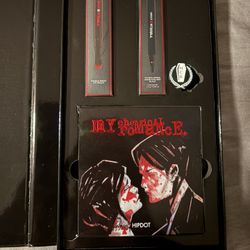 Hipdot x My Chemical Romance Three Cheers makeup collab