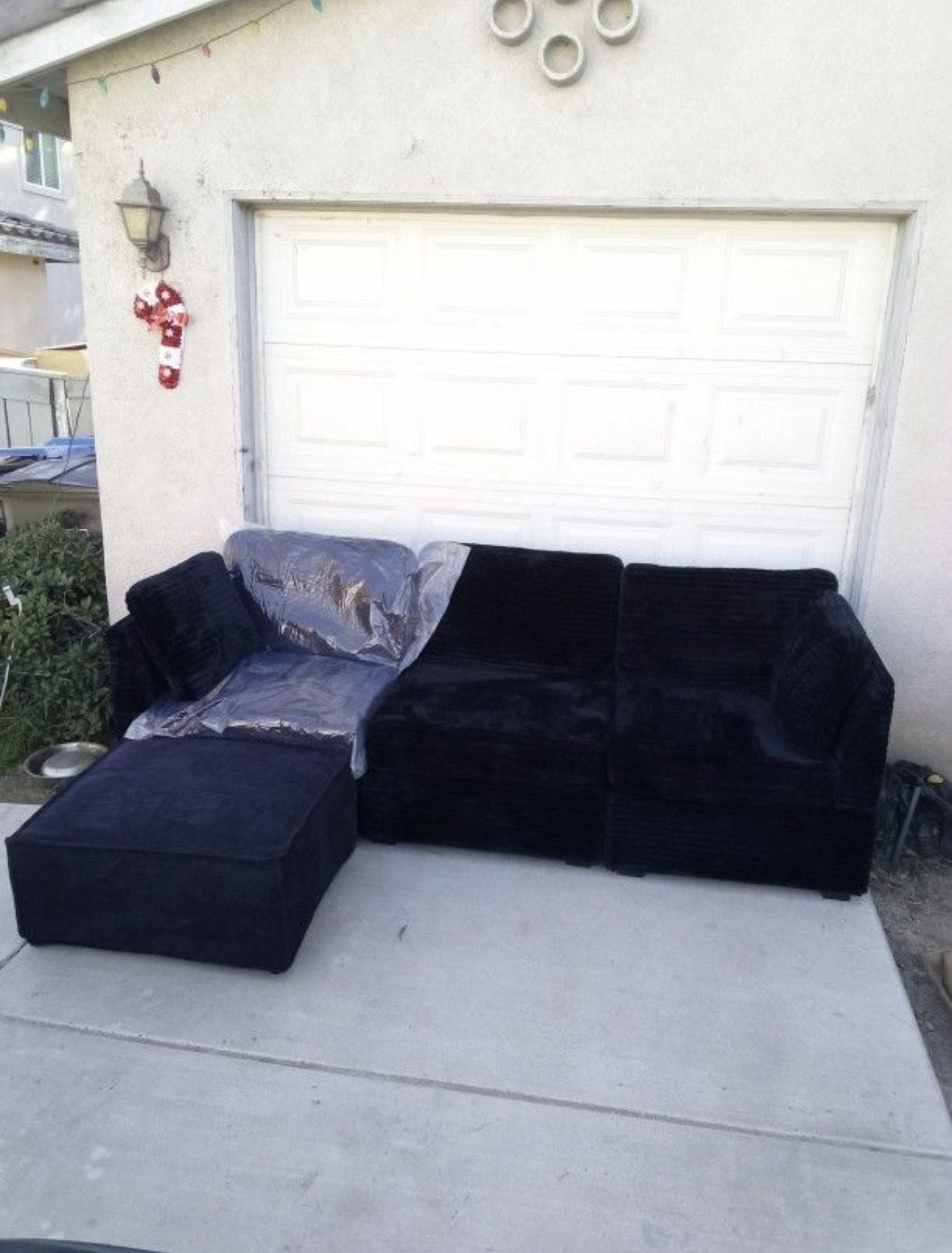 Black Sofa Black Couch Living Room Furniture Sectional Couch Modular Sofa Set Black Sofa Brand New ππ