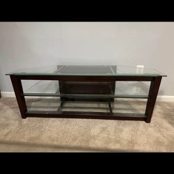 TV Stand - Glass Top 
