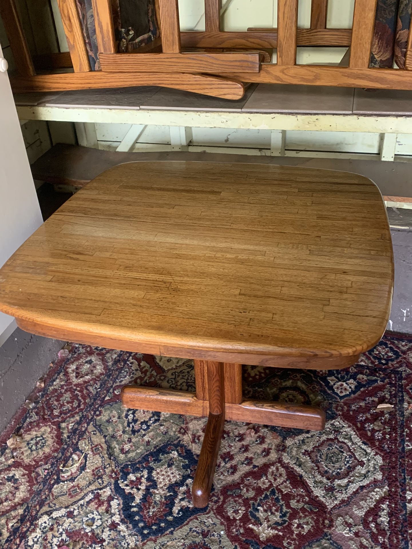 Wooden dining room set