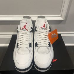 Size 10 - Air Jordan 4 White Cement