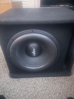Skar 15 inch subwoofer with box