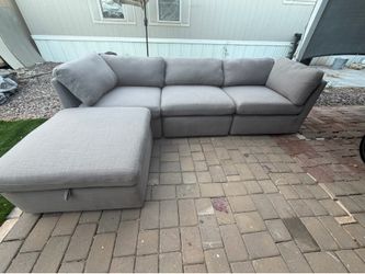 Sectional Grey Couch