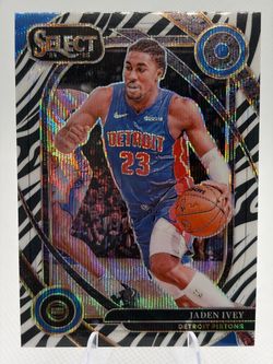 Jaden Ivey  Courtside Zebra Prizm SP