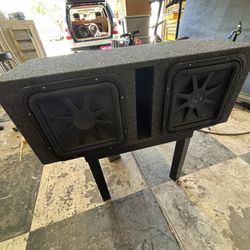 Kicker Comp L7S 12"dual 2 Ohm Subs With Box