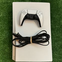 PlayStation 5 Disc Version With Games And Controller USED But Works Perfectly