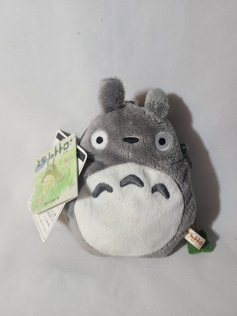 Japan Studio Ghibli My Neighbor Totoro Plush Reel Pass Case Big Totoro